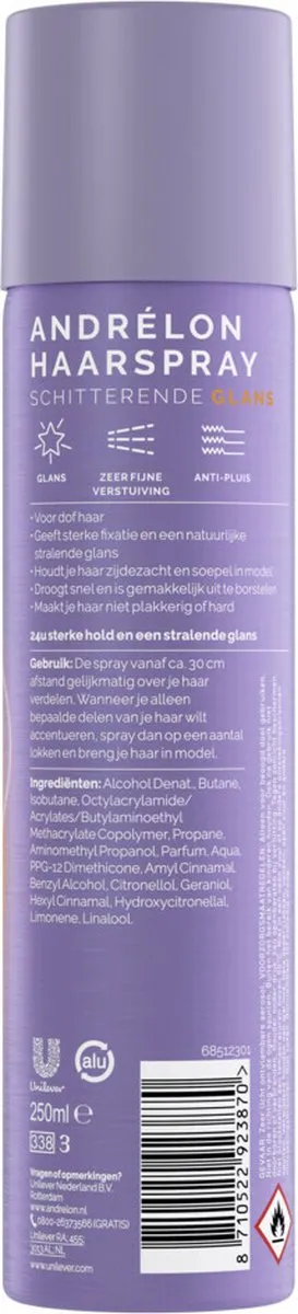 Andrélon Haarspray Glans 250ml