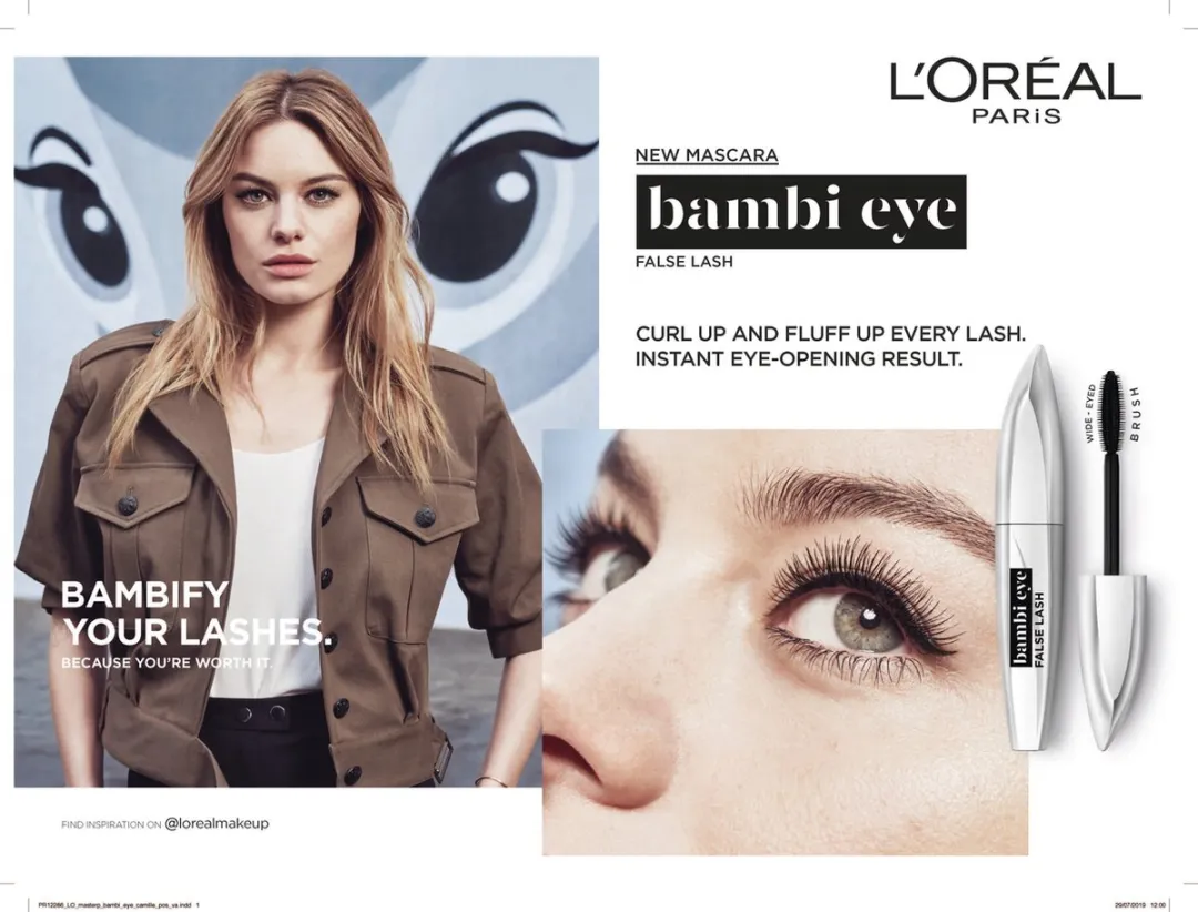 L'Oréal Paris Bambi Eye False Lash Mascara - Zwart