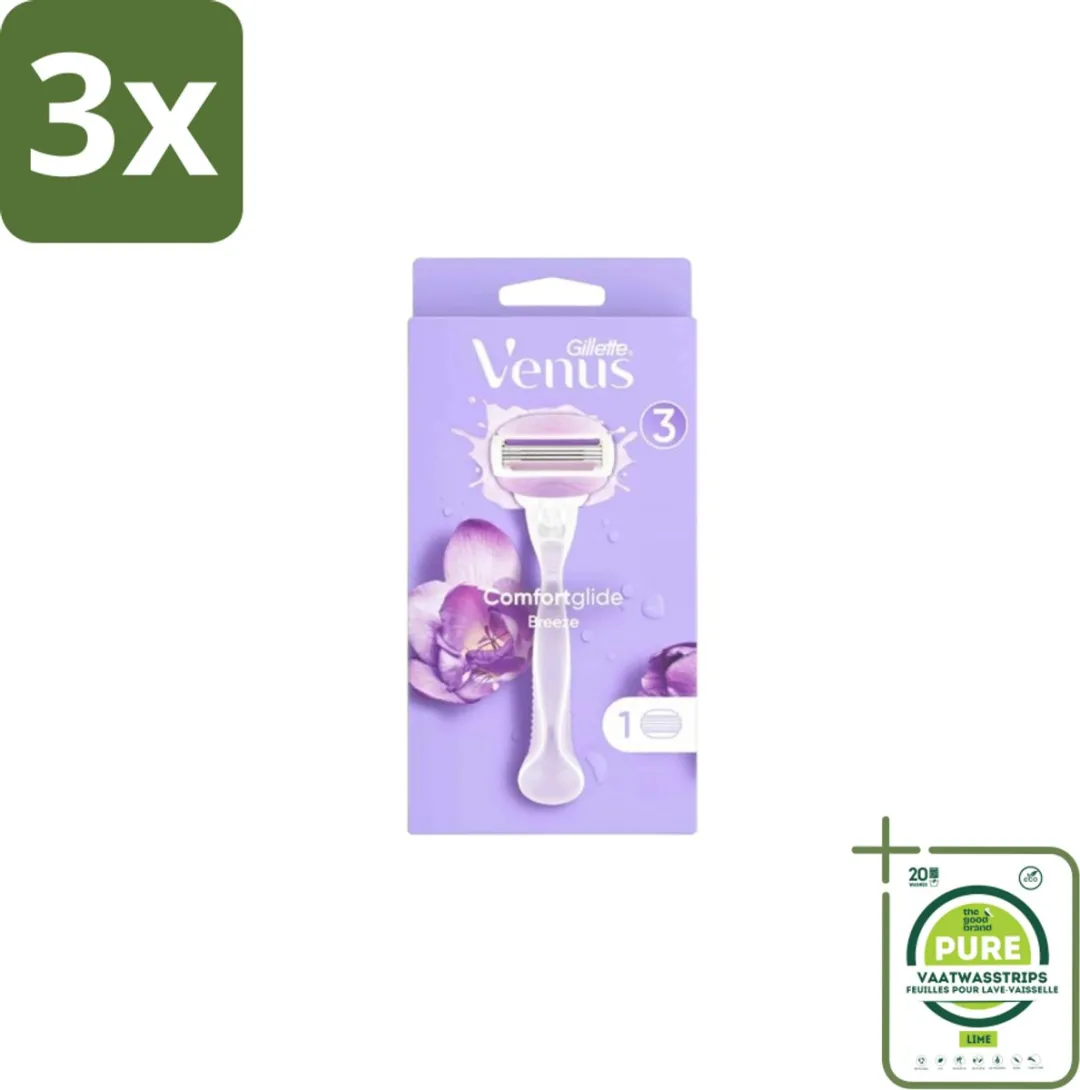 Gillette Venus ComfortGlide Breeze Hydraterende Gelstrips