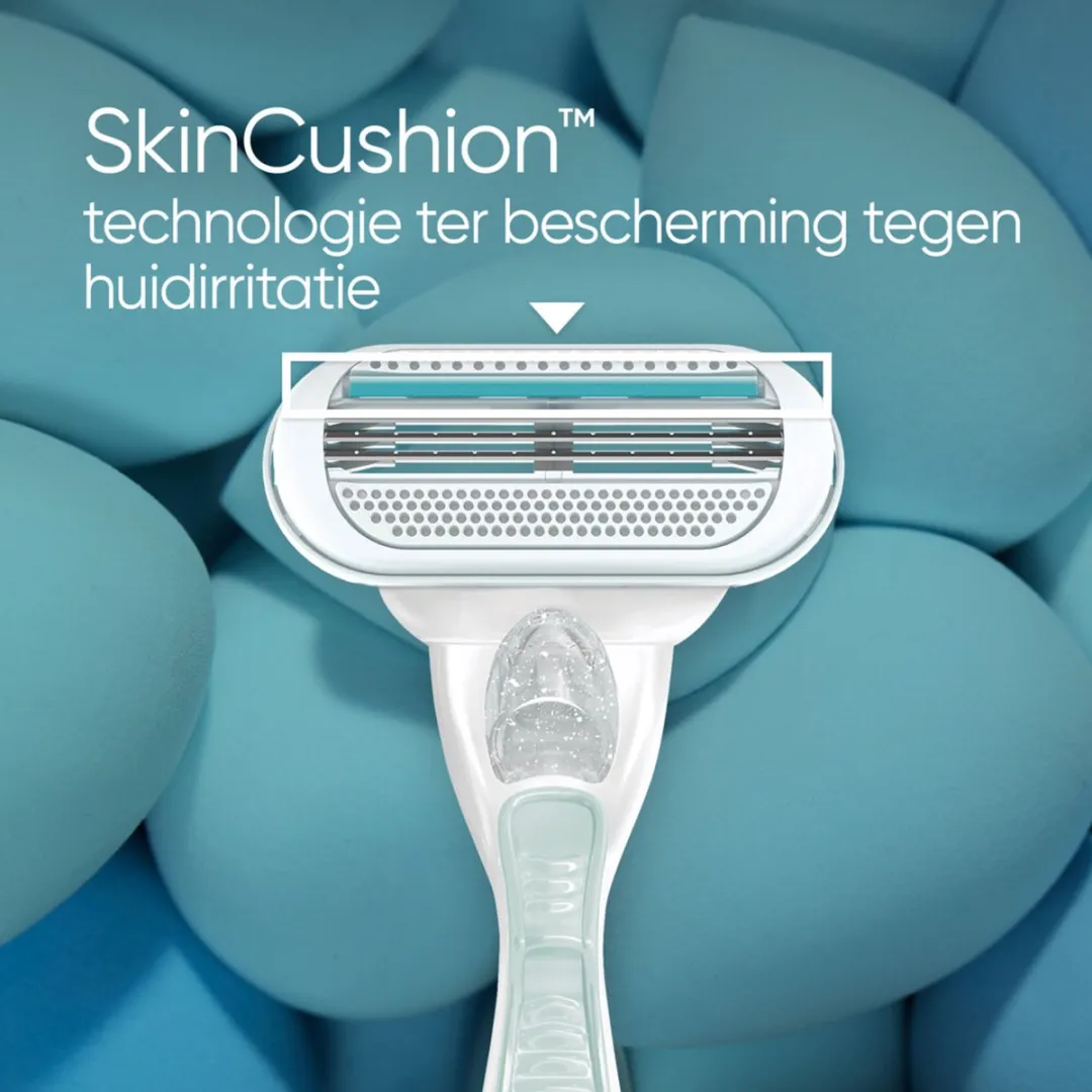 Gillette Venus Smooth Sensitive Scheermesjes 8 Stuks - 3 Bladen