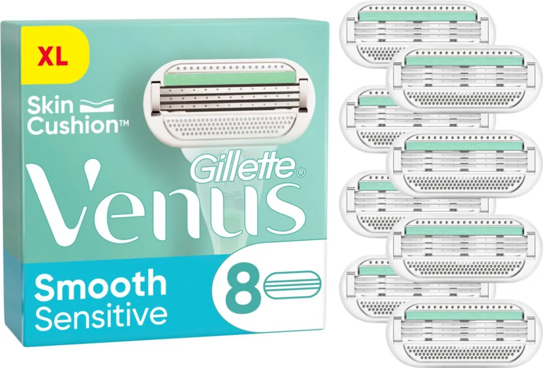 Gillette Venus Smooth Sensitive Scheermesjes 8 Stuks