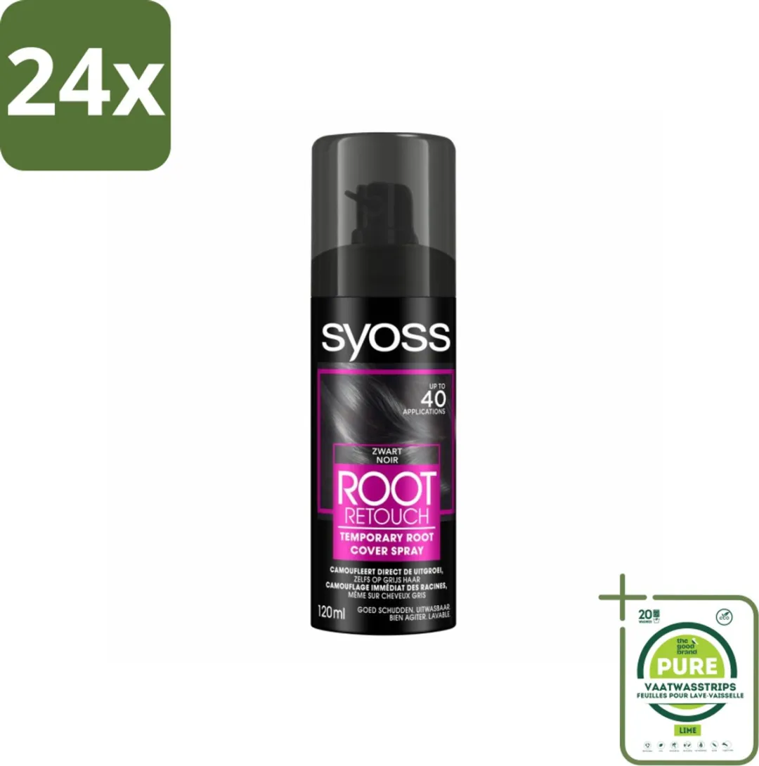 SYOSS Uitgroeispray Zwart