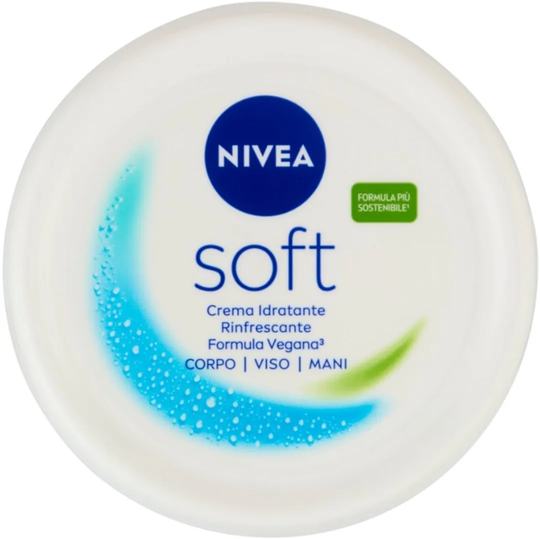NIVEA Soft Crème 600ml - 2 Stuks