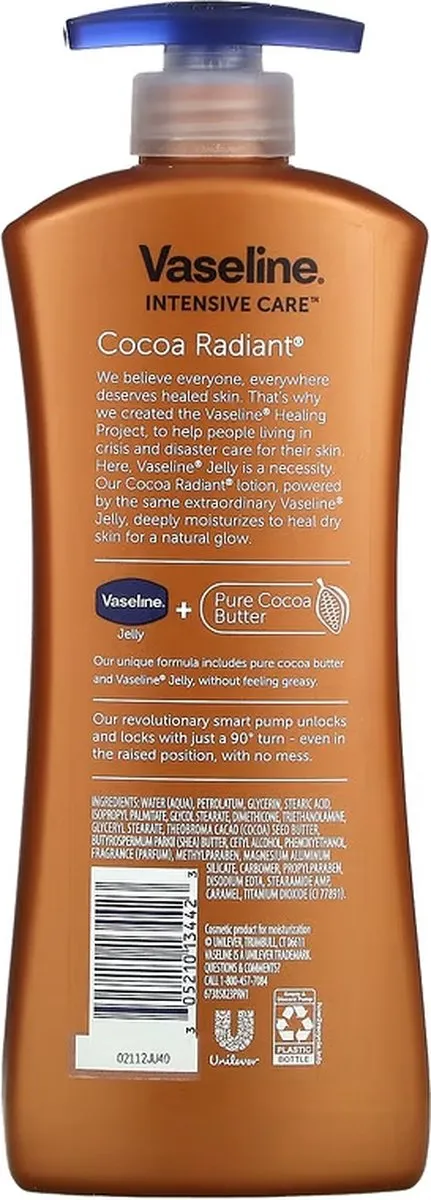 Vaseline Bodylotion Cocoa 600ml