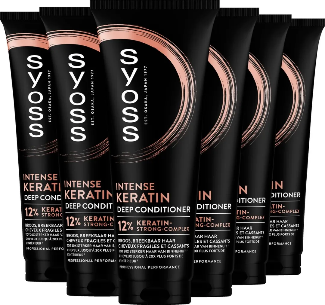 SYOSS Keratin Conditioner 6x250ml