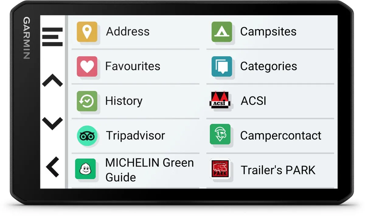 Garmin CamperCam 795 Navigatiesysteem - 7" Full HD - Zwart - afbeelding 6 van 6
