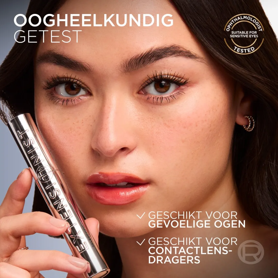 L'Oréal Paris Mascara Extensionist Telescopic Washable Zwart 9,9ml