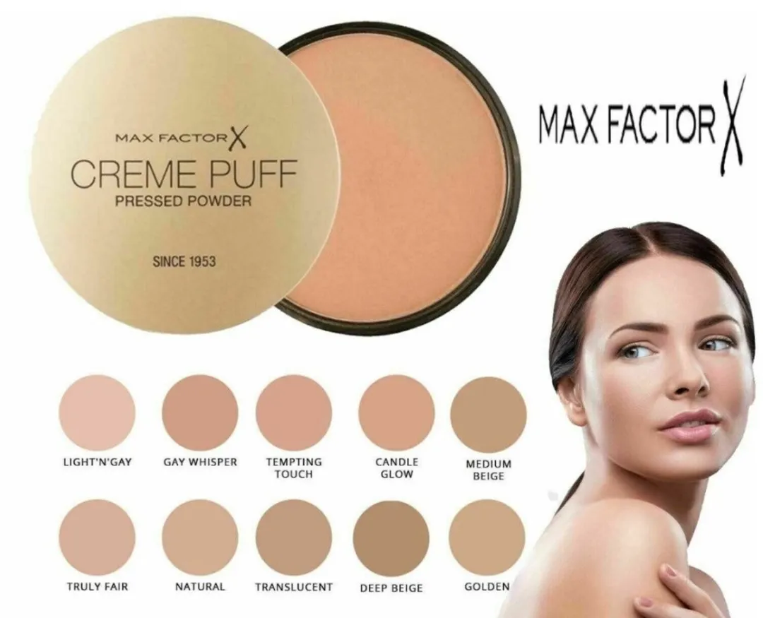 Max Factor Creme Puff Compact Powder 050 Natural - 14g