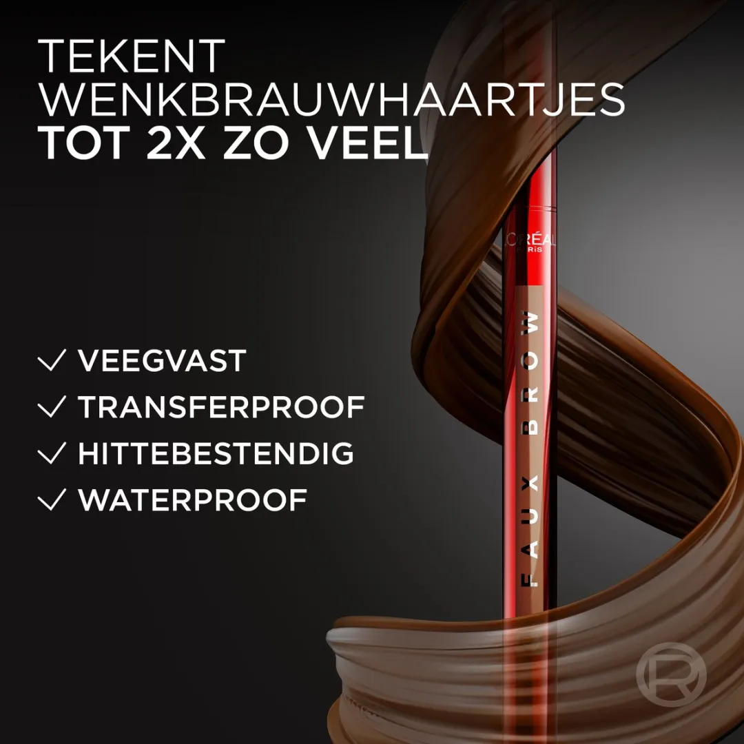 L'Oréal Paris Infaillible Faux Brow Light Brunette Wenkbrauwpotlood - 1 ml