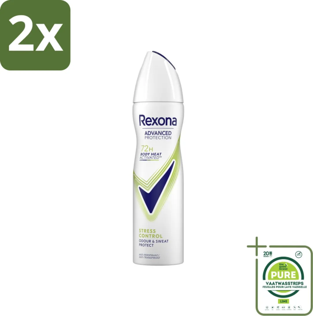 Rexona Deodorant Spray Advanced Protection Stress Control