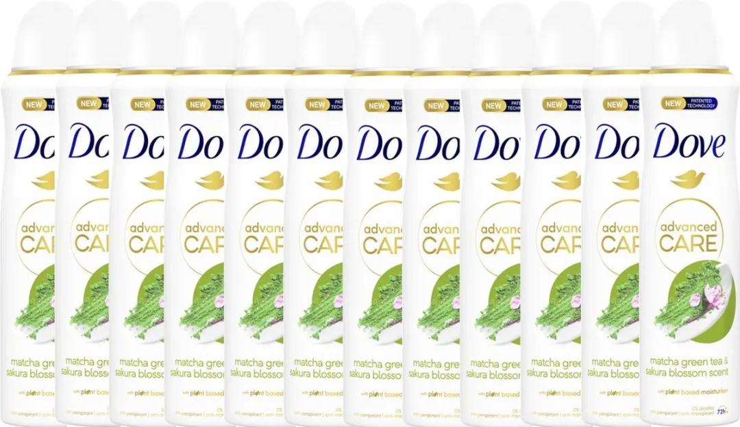 Dove Deospray Awakening Ritual Green Tea 150ml - 12 Stuks