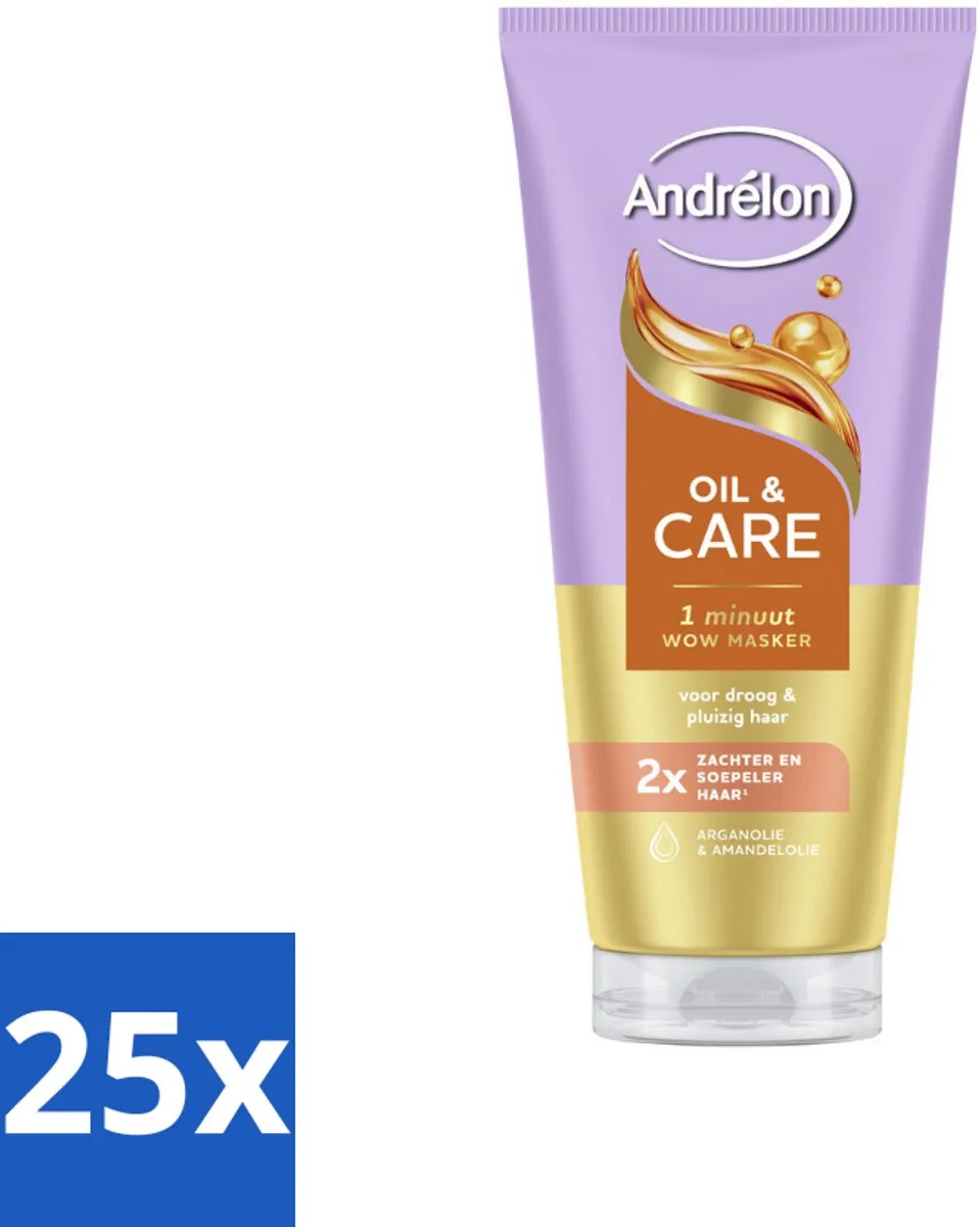 Andrélon Oil & Care 1 Minuut WOW Haarmasker