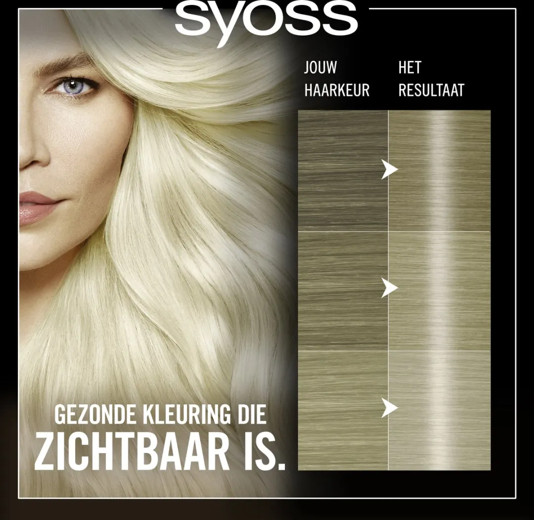 SYOSS Oleo Intense Licht Asblond Haarverf 115ml