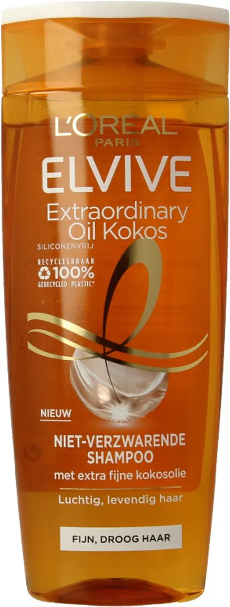 L'Oréal Paris Elvive Extraordinary Oil Kokos Shampoo 250ml - afbeelding 6 van 6
