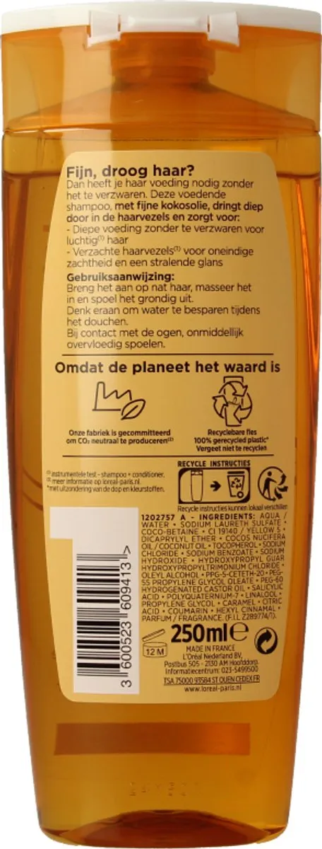 L'Oréal Paris Elvive Extraordinary Oil Kokos Shampoo 250ml