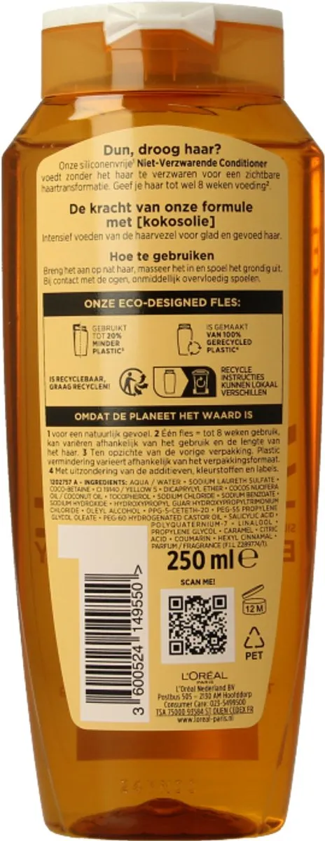 L'Oréal Paris Elvive Extraordinary Oil Kokos Shampoo 250ml