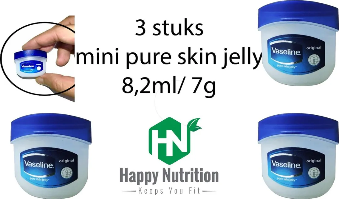 Vaseline Pure Petroleum Jelly Original 8,2ml - 3 Stuks