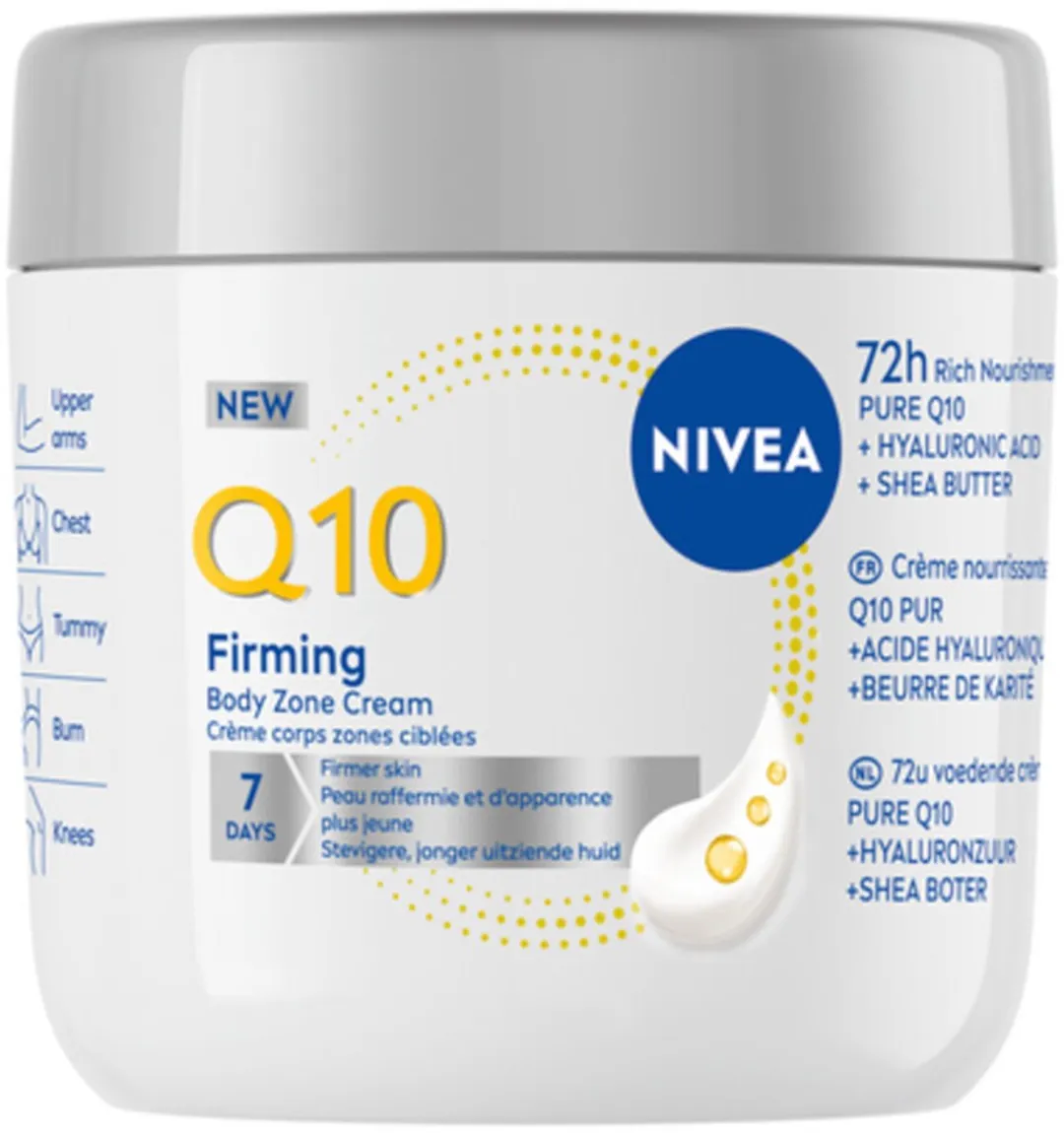 NIVEA Q10 Verstevigend + Verjongend Bodycrème 2000ml - 5 Stuks