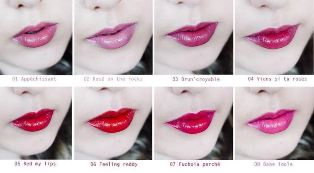 Bourjois Rouge Edition Aqua Laque Lipstick 04 Viens Si Tu Roses