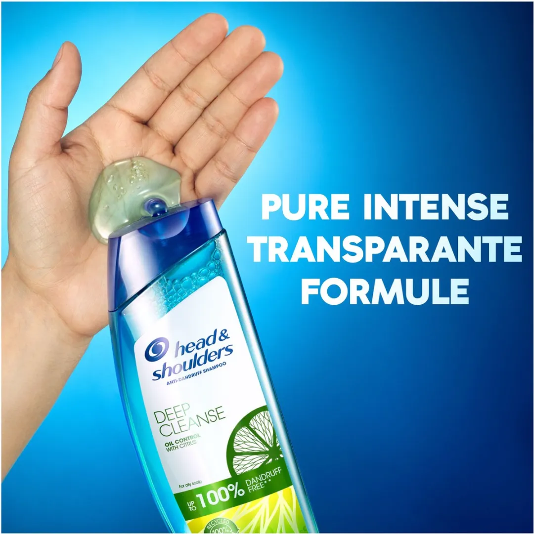 Head & Shoulders Pure Intense Oil Control Shampoo - 6x250ml