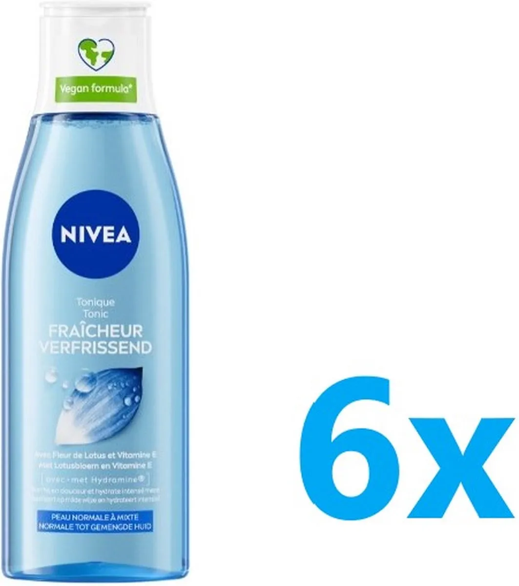 NIVEA Essentials Verfrissende Tonic 1200ml - 6x200ml