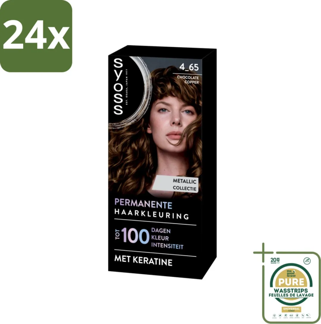 SYOSS Permanent Haarkleuring 4-65 Chocolate Copper