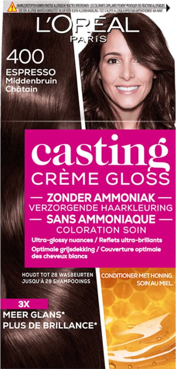 L'Oréal Paris Casting Crème Gloss Haarkleuring 400 Espresso