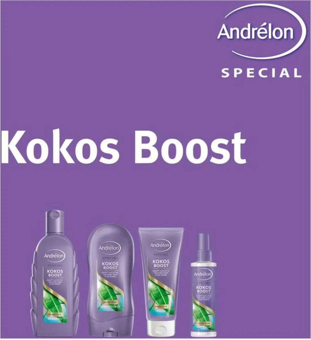 Andrélon Styling Spray Kokos Boost 125ml