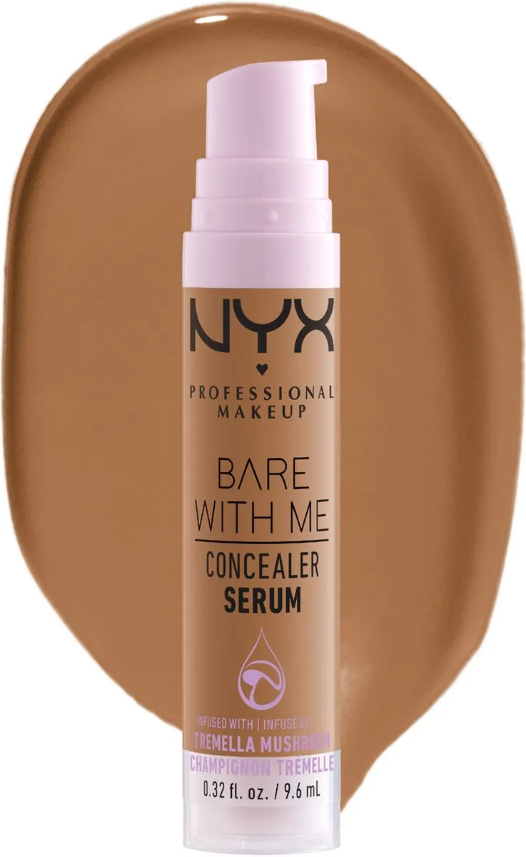 NYX Bare With Me Concealer Serum Deep Golden - 9.6ml