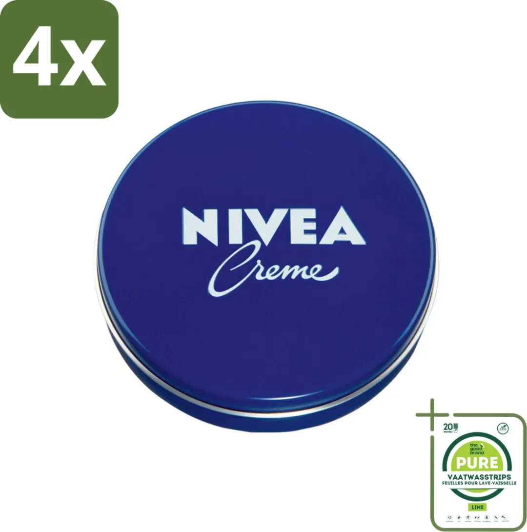 NIVEA Crèmeblik Met Natuurlijke Oliën 600ml