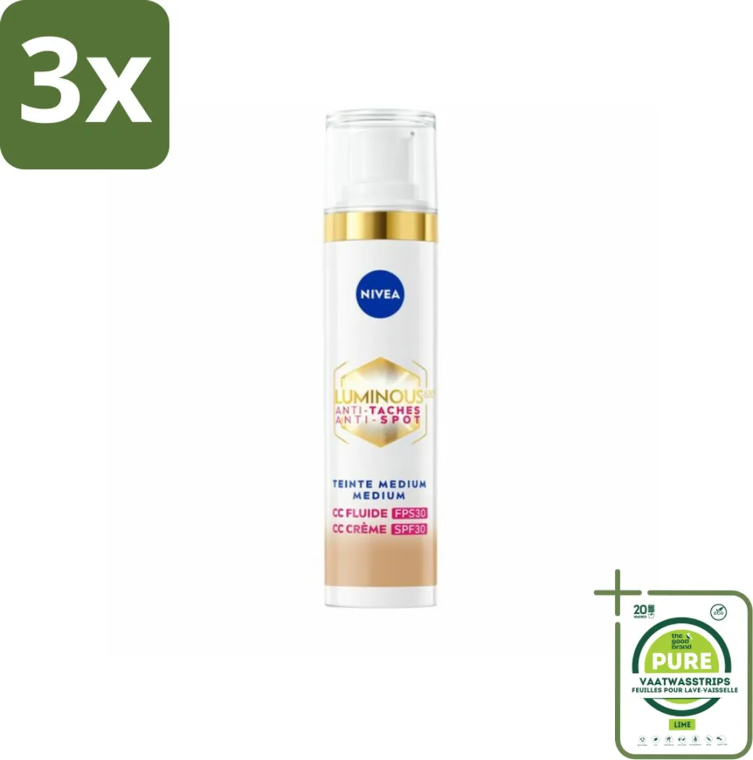 NIVEA Cellular LUMINOUS630 CC Crème Medium SPF 30