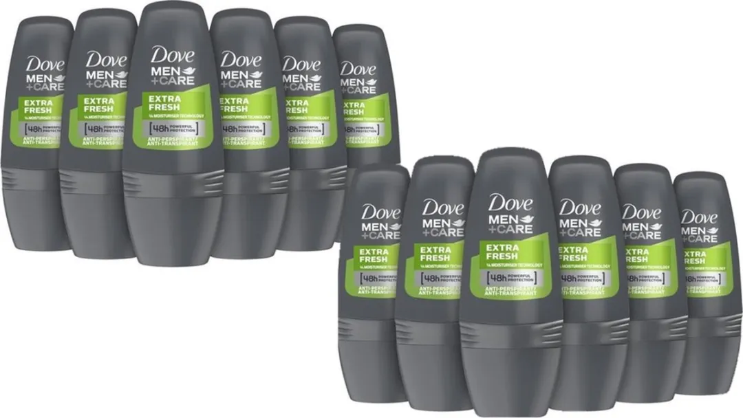 Dove Men+Care Deo Roller Extra Fresh - 12x50ml