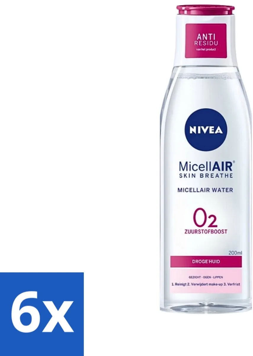 NIVEA O2 Zuurstofboost Micellair Water 200ml