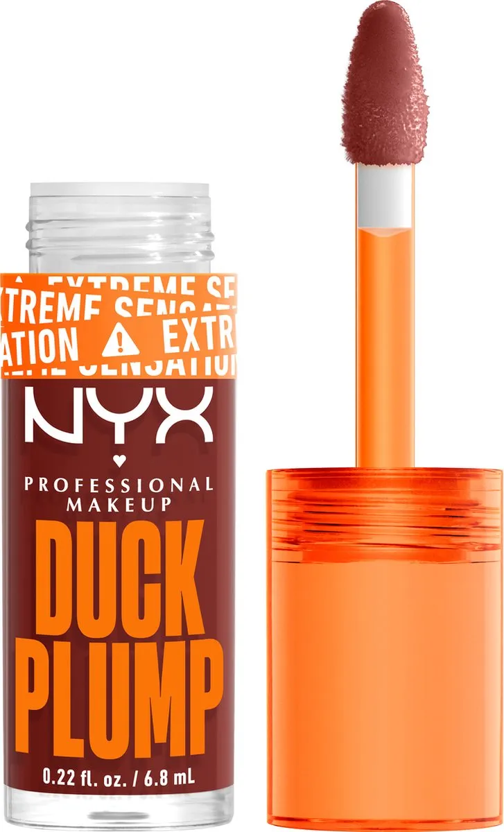 NYX Duck Plump Plumping Lipgloss Wine Not - Rood 6,8ml