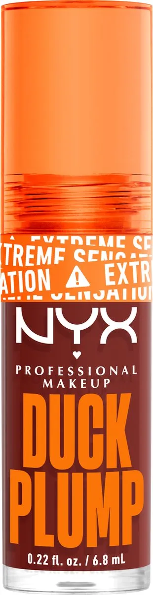 NYX Duck Plump Plumping Lipgloss Wine Not - Rood 6,8ml