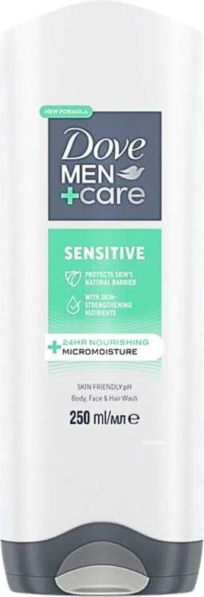 Dove Men+Care Sensitive 3-in-1 Douchegel 250ml