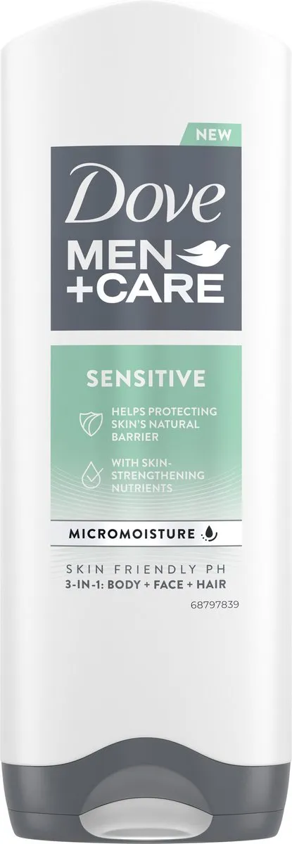 Dove Men+Care Sensitive 3-in-1 Douchegel 250ml