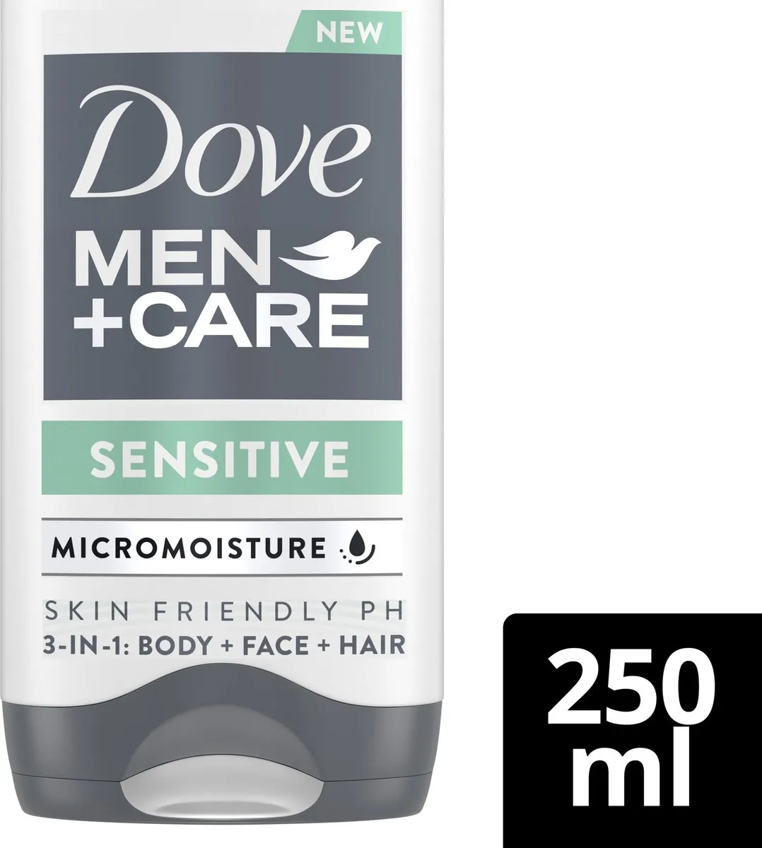 Dove Men+Care Sensitive 3-in-1 Douchegel 250ml
