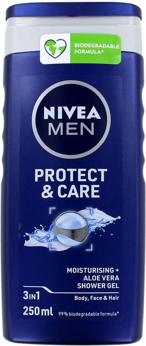 NIVEA Men Douchegel Protect & Care 3in1 - 6x250ml