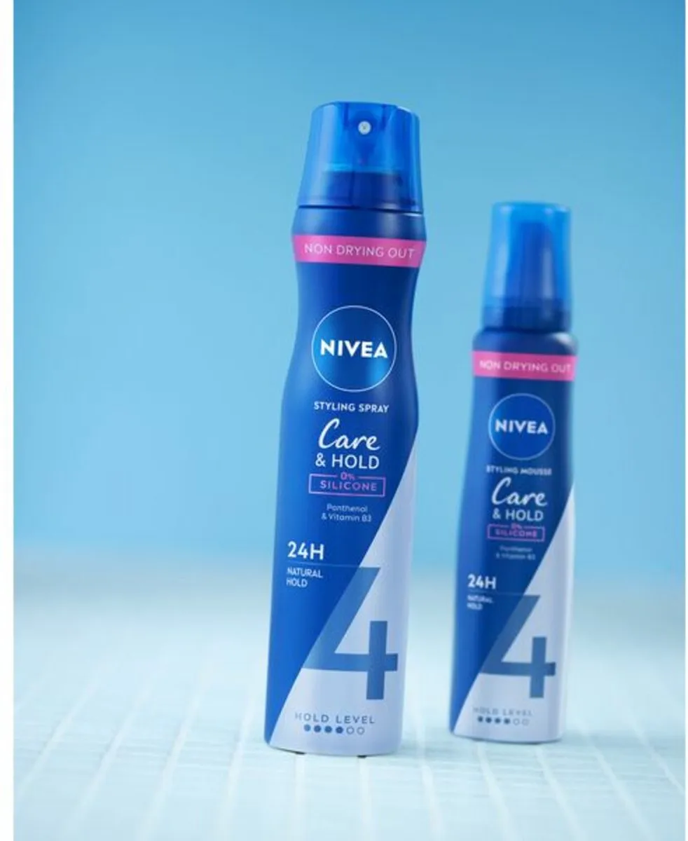 NIVEA Care & Hold Styling Mousse 150ml - afbeelding 6 van 6