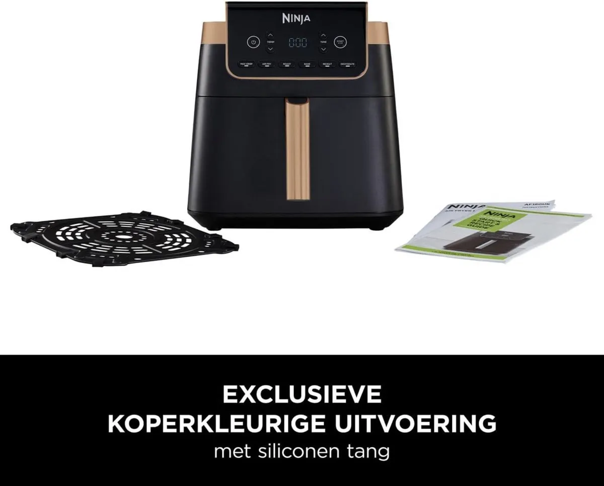 Ninja Airfryer XXL Max Pro AF180EU - 6.2L - 6 Programma's - Brons - afbeelding 2 van 4