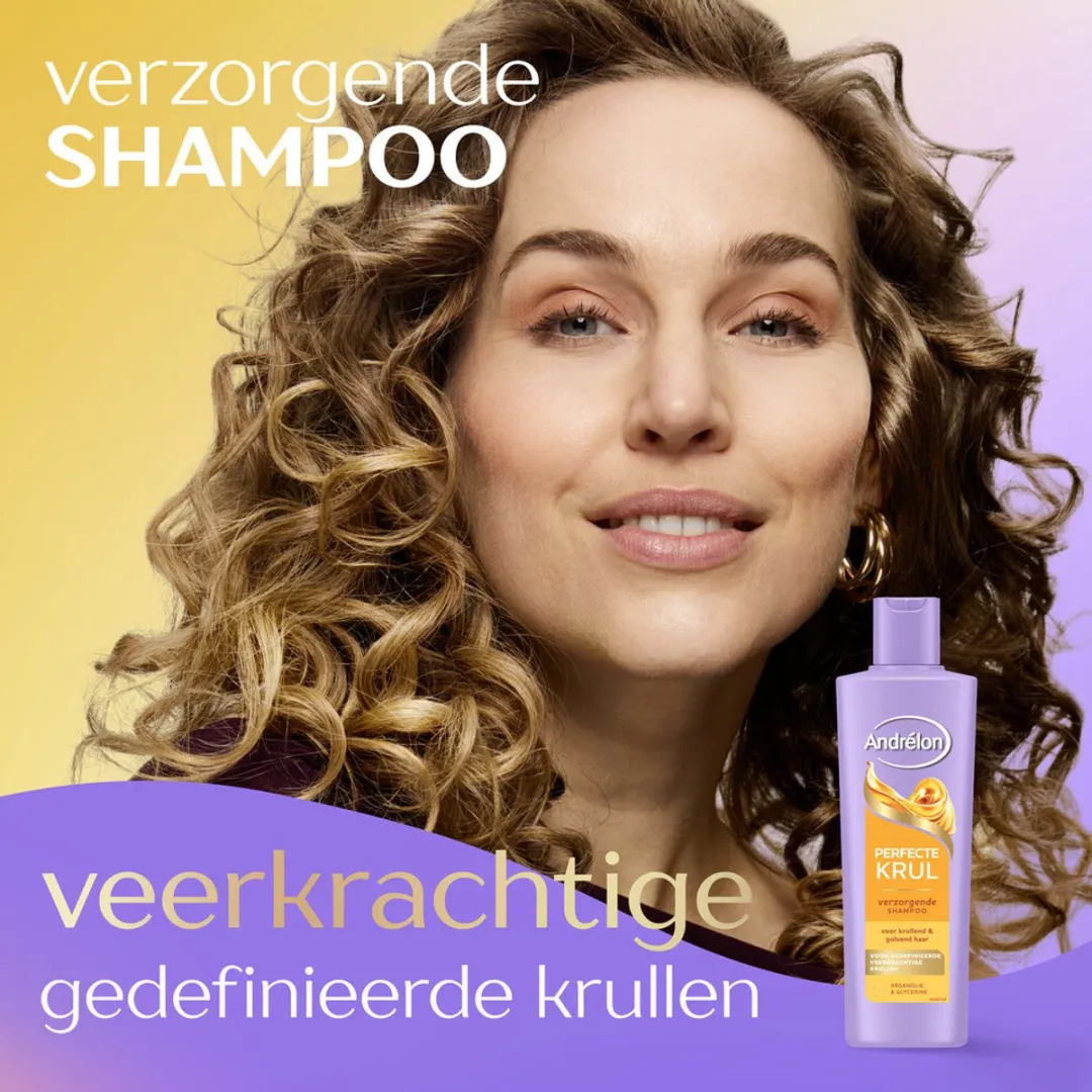 Andrélon Perfecte Krul Shampoo 250ml - 5 Stuks