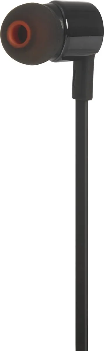 JBL Tune T210 In-Ear Oordopjes Bedraad - Zwart