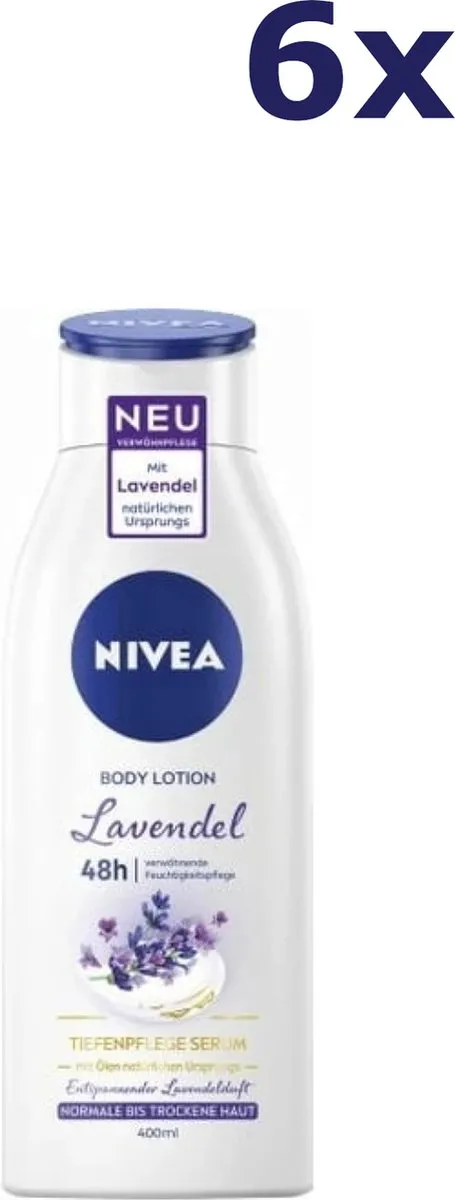 NIVEA Body Lotion 400ml Lavendel