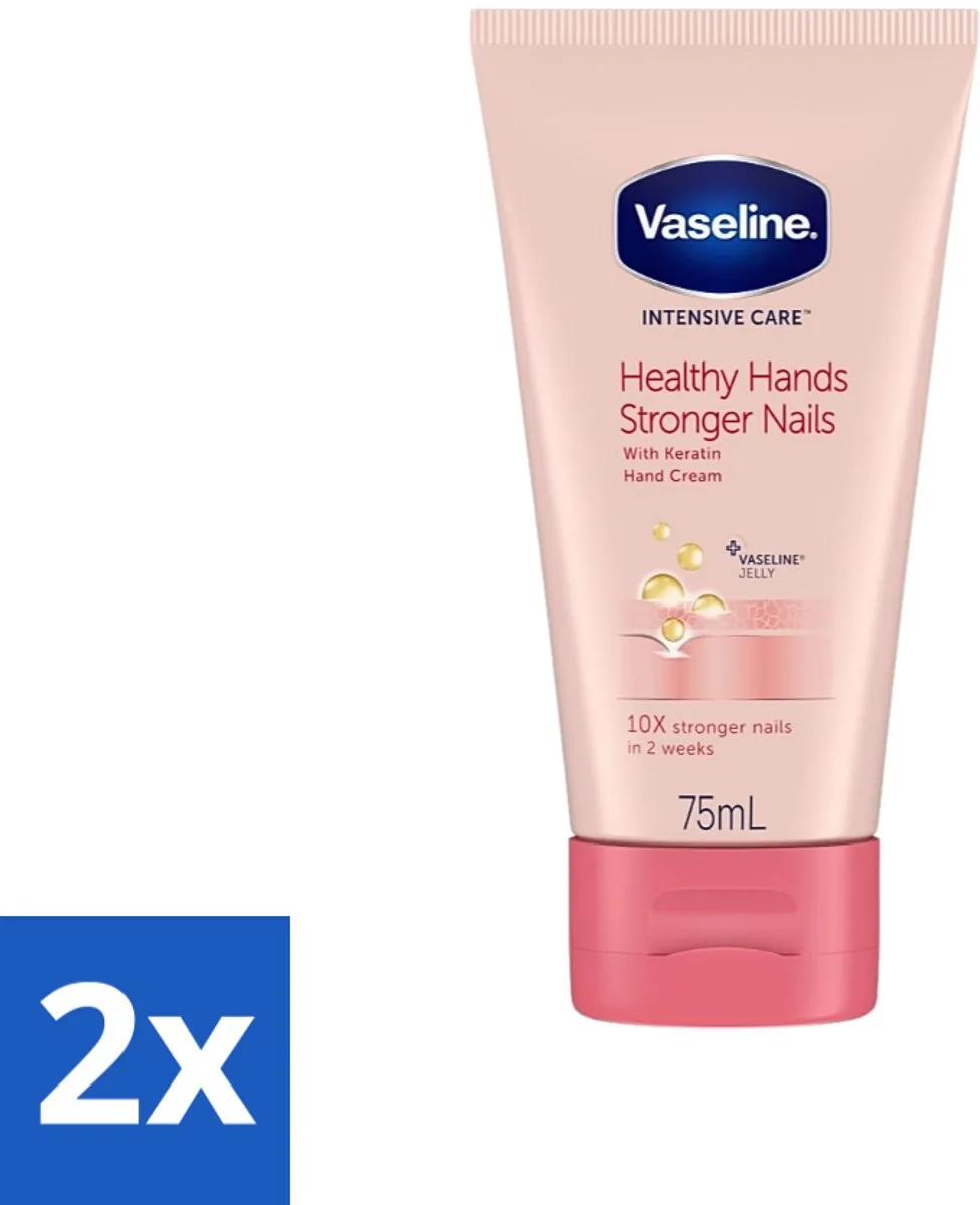 Vaseline Healthy Hands & Stronger Nails Handcrème 150ml