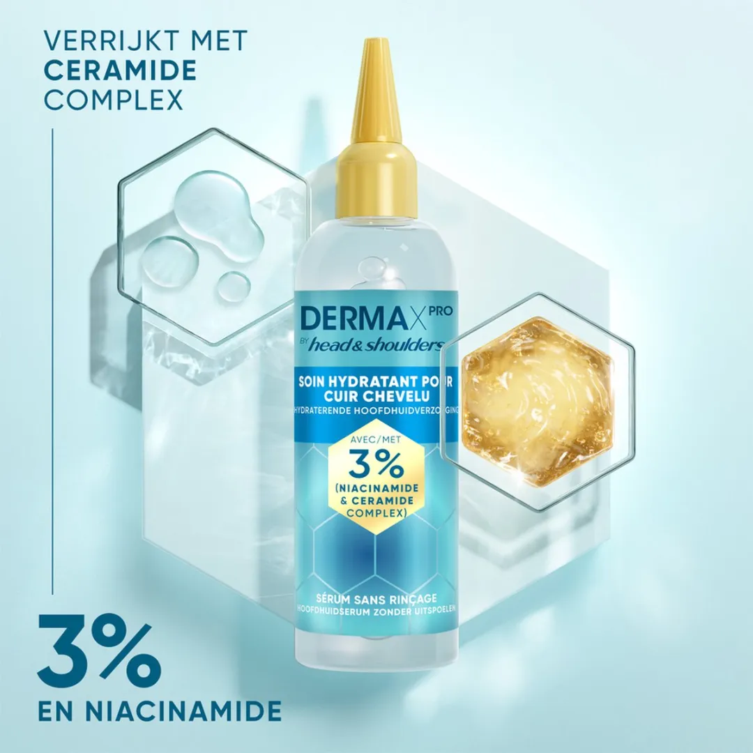 Head & Shoulders DermaXPro Hydraterend Hoofdhuid Serum - 6x145ml
