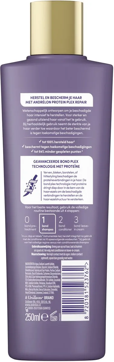 Andrélon Pro-Care Protein Plex Repair Shampoo 250ml