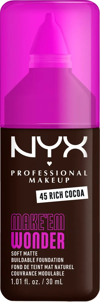 NYX Make 'EM Wonder Foundation Rich Cocoa 30ml