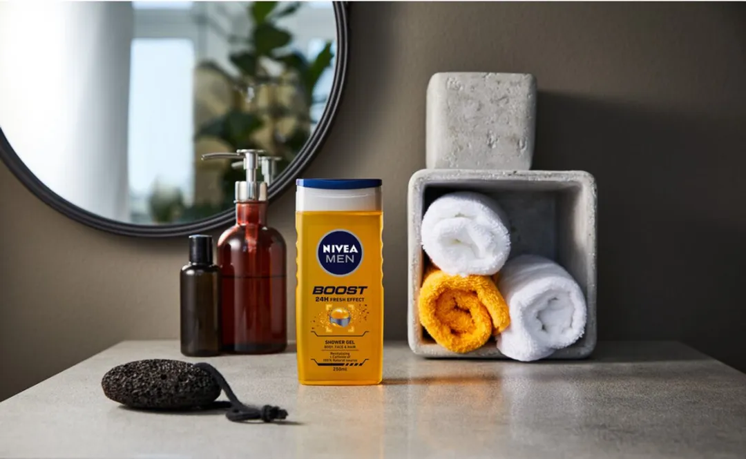 NIVEA Men Boost Douchegel - 3x250ml
