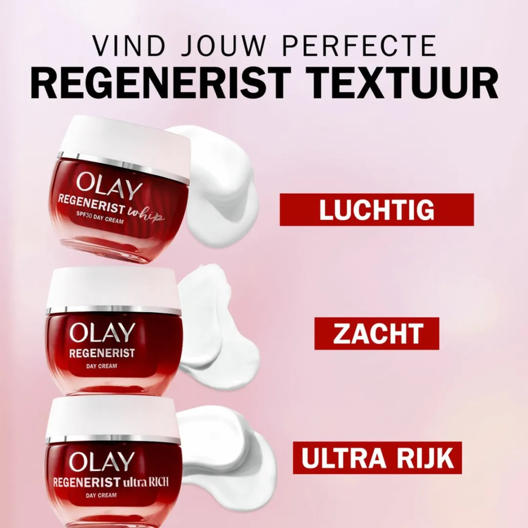 Olay Regenerist Dagcrème Parfumvrij 4x50ml